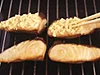 しょうがは片面をおおうくらいたっぷりのせる