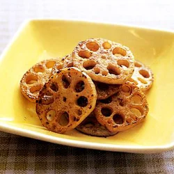 れんこんのソテーバルサミコ風味
