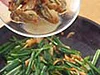 かきは調味する前に戻し入れる