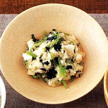 高野豆腐の煮もの の太らない献立 プロのレシピならレタスクラブ