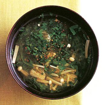 モロヘイヤとえのきのみそ汁 By牧野直子さんの料理レシピ プロのレシピならレタスクラブ