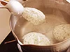 団子の大きさはお好みで