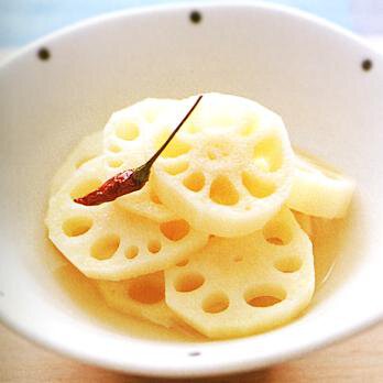 れんこんの甘酢漬け By重野佐和子さんの料理レシピ プロのレシピならレタスクラブ