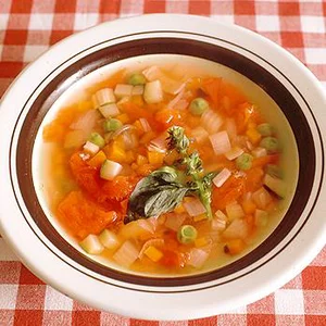 春野菜たっぷりのスープ