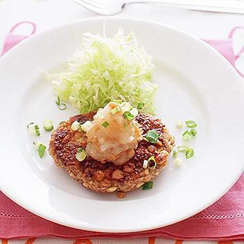 「大豆ハンバーグ」の太らない献立