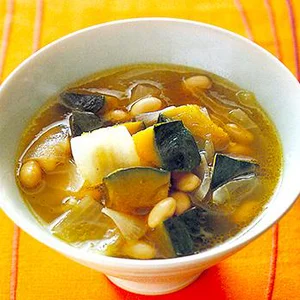 大豆とかぼちゃのスープ