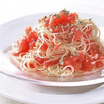 冷製トマトパスタ