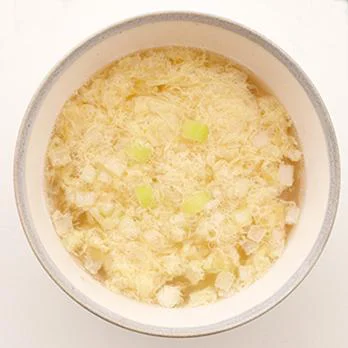 中華風かき玉スープ