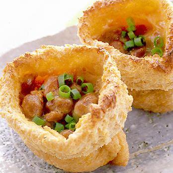 油揚げの納豆詰め焼き By吉田瑞子さんの料理レシピ プロのレシピならレタスクラブ