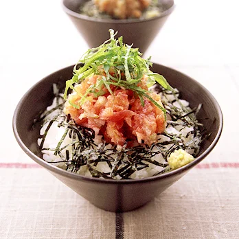 しそ風味のねぎトロ丼