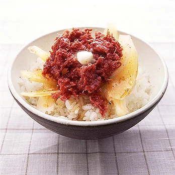 バターコンビーフ丼