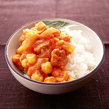 ポークビーンズ丼