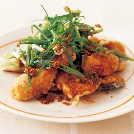 鮭の中華風甘酢かけ By藤井恵さんの料理レシピ プロのレシピならレタスクラブ