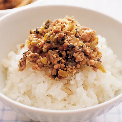 高菜そぼろ