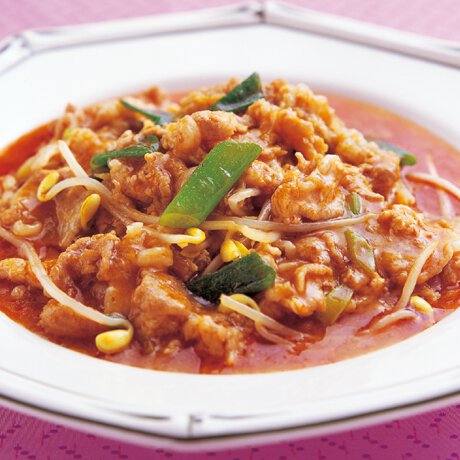 豚肉と大豆もやしのピリ辛炒め By陳建一さんの料理レシピ プロのレシピならレタスクラブ