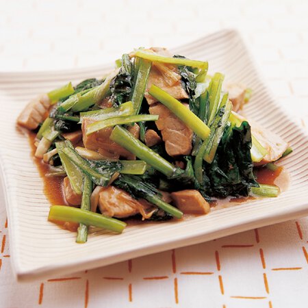 小松菜とまぐろの中華炒め By村田裕子さんの料理レシピ プロのレシピならレタスクラブ