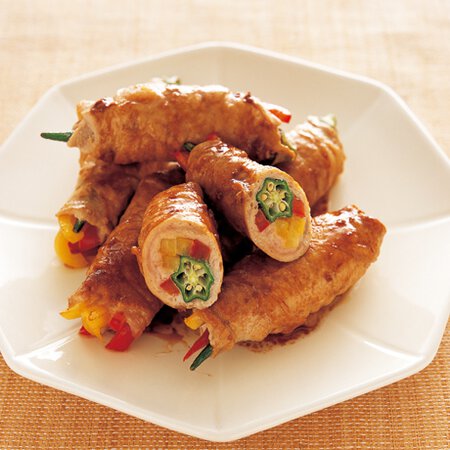 夏野菜の肉巻き By村田裕子さんの料理レシピ プロのレシピならレタスクラブ