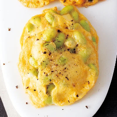 枝豆チーズのチヂミ
