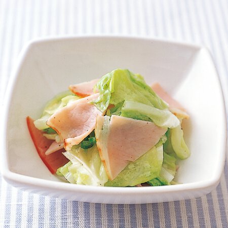 ハムとキャベツの炒めもの By牧野直子さんの料理レシピ - プロのレシピならレタスクラブ