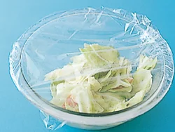 ラップはふんわりと