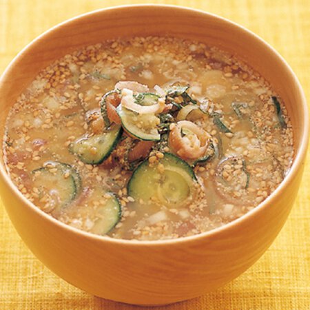 きゅうりの冷や汁風 By平野由希子さんの料理レシピ プロのレシピならレタスクラブ