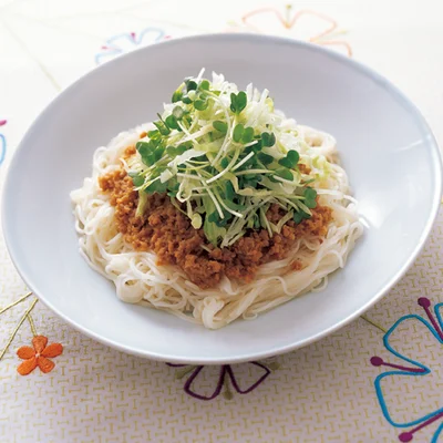 ジャージャー麺風そうめん