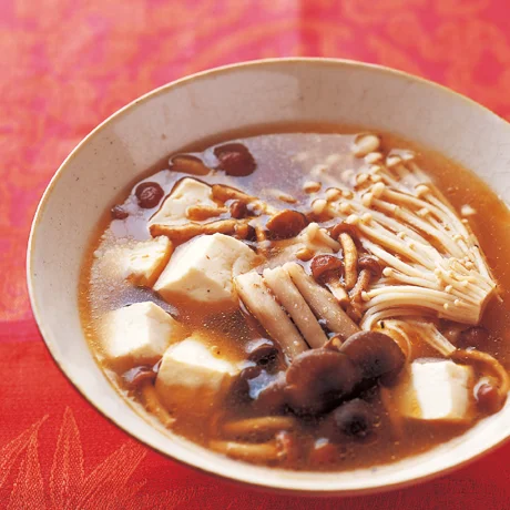 きのこ酸辣湯(サンラータン)