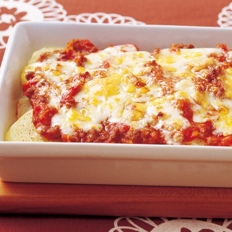 ミートソースポテトグラタン By石原洋子さんの料理レシピ プロのレシピならレタスクラブ