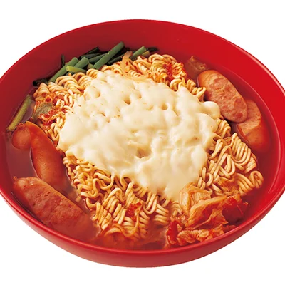 プデチゲ風ラーメン