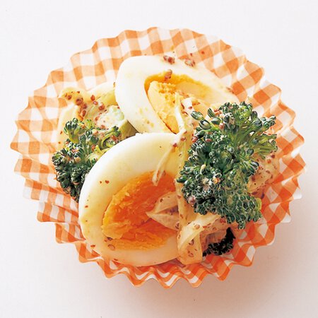 卵とブロッコリーの粒マスタードあえ By藤井恵さんの料理レシピ プロのレシピならレタスクラブ