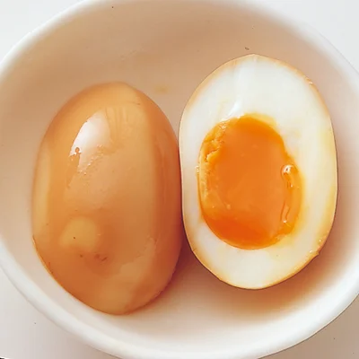半熟卵のしょうゆみりん漬け