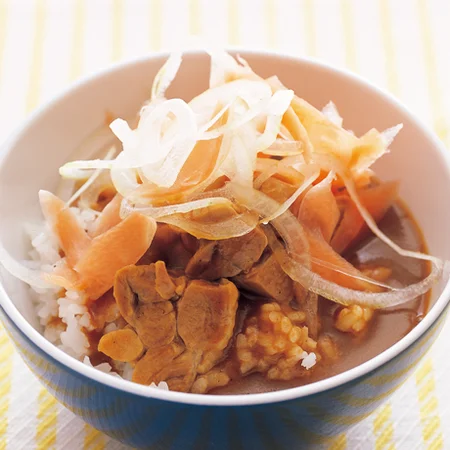 チキンカレー丼