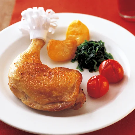骨つきもも肉のローストチキン By脇雅世さんの料理レシピ プロのレシピならレタスクラブ