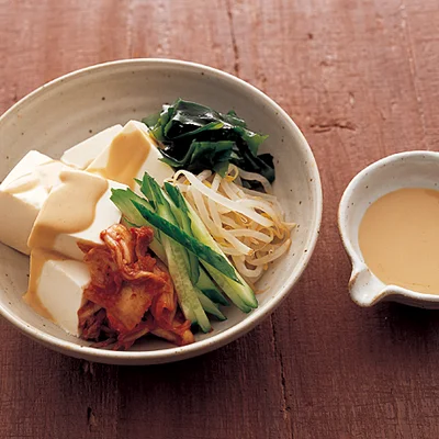 豆腐サラダ