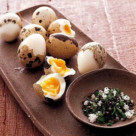 うずらの半熟ゆで卵 By藤井恵さんの料理レシピ プロのレシピならレタスクラブ