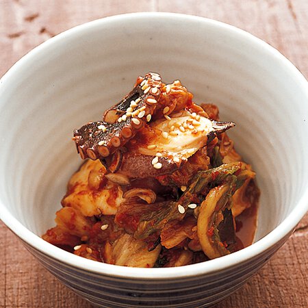 たこキムチ By藤井恵さんの料理レシピ プロのレシピならレタスクラブ