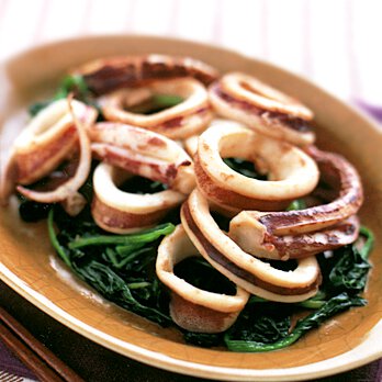 いかとほうれん草の炒めもの By平井淑子さんの料理レシピ プロのレシピならレタスクラブ