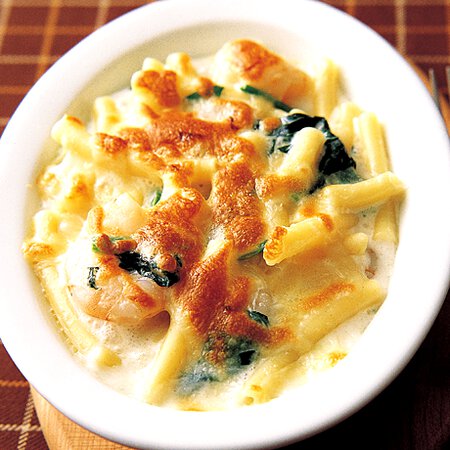 えびとほうれん草のマカロニグラタン By脇雅世さんの料理レシピ プロのレシピならレタスクラブ