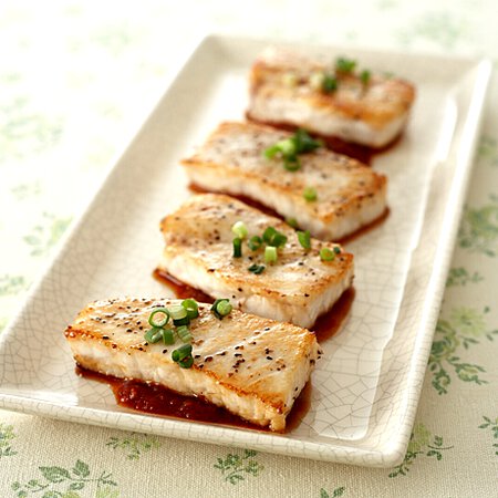 かじきのソテー ヤンニョムだれ By坂田阿希子さんの料理レシピ プロのレシピならレタスクラブ