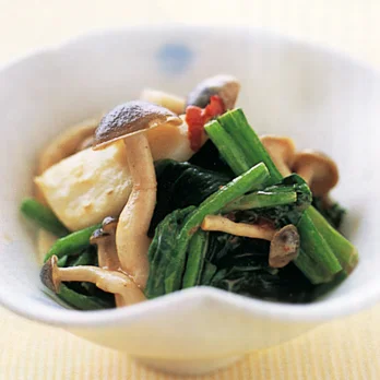 ほうれん草のピリ辛あえ