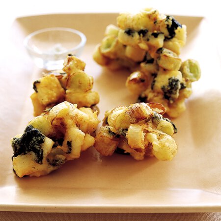 いかとのりのかき揚げ By植松良枝さんの料理レシピ プロのレシピならレタスクラブ