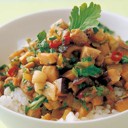 とりの美味しいたけ丼
