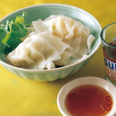 タイ生春巻き風ゆで餃子