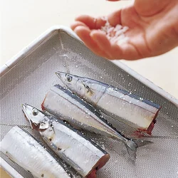 2度目の塩で臭みを除く