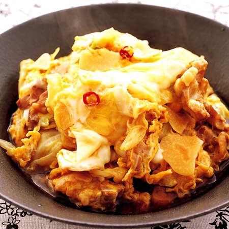 とり肉の韓国風卵とじ By藤井恵さんの料理レシピ プロのレシピならレタスクラブ