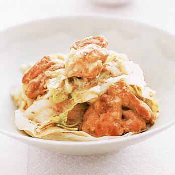 とり肉とキャべツのごまみそ煮 By外処佳絵さんの料理レシピ プロのレシピならレタスクラブ