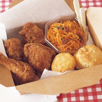 フライドチキンのランチボックス By沼口ゆきさんの料理レシピ プロのレシピならレタスクラブ