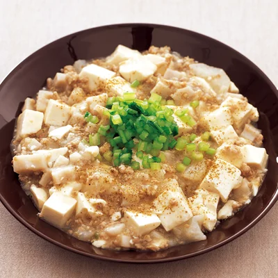 「根菜たっぷり麻婆豆腐」の太らない献立