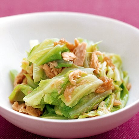 キャベツとツナの梅あえ By柳原るりさんの料理レシピ プロのレシピならレタスクラブ