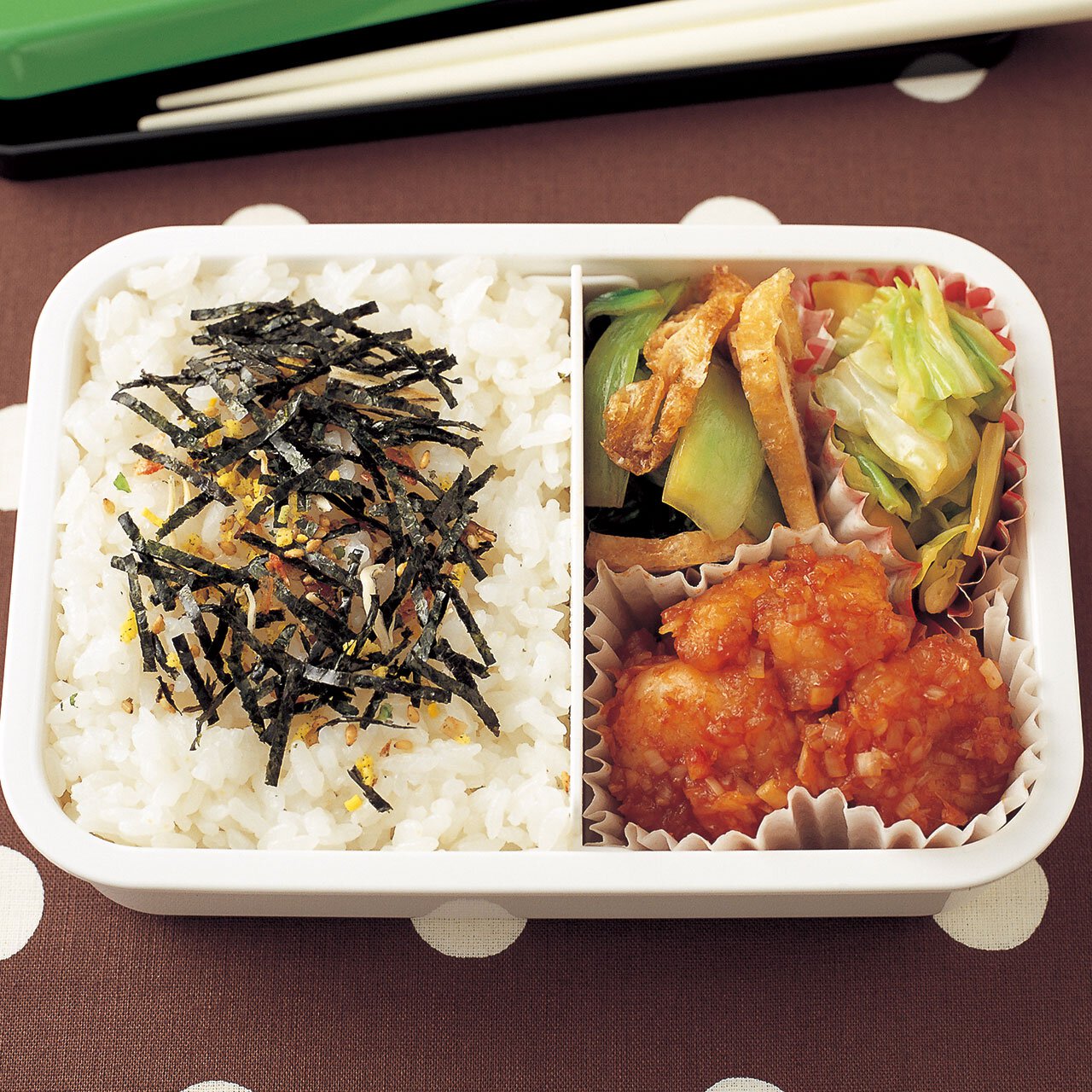 小えびのチリソース炒め弁当 By藤井恵さんの料理レシピ プロのレシピならレタスクラブ